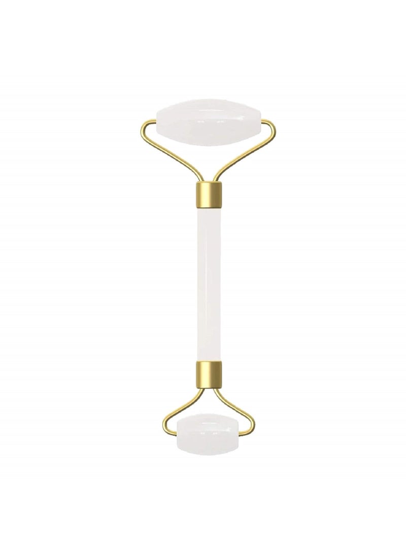 ORILEY ORILEY Facial Massager Double Sided Face Roller Natural Jade Massage Stone Beauty Tool for Face Neck Toning Firming  Serum Application MG03  - Image 1