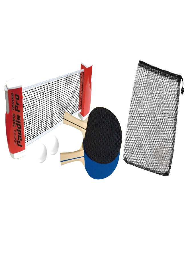 Hostfull Retractable Table Tennis Set | 180cm Expandable Net with Clamp System | Portable, Lightweight and Easy Setup on Any Table | Indoor/Outdoor Game Fun | 180x4.5x19 cm - Image 4