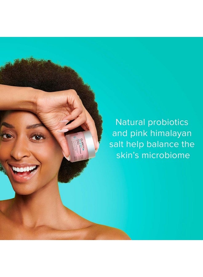 ClarityRx Live + Be Well Probiotic + Pink Himalayan Salt Face Mask, Natural Plant-Based Moisturizing Facial Treatment for All Skin Types, Reduces Redness, Acne & Signs of Aging (1.7 oz) - Image 2