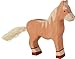 Holztiger Horse Standing Toy Figure Light Brown - Image 3