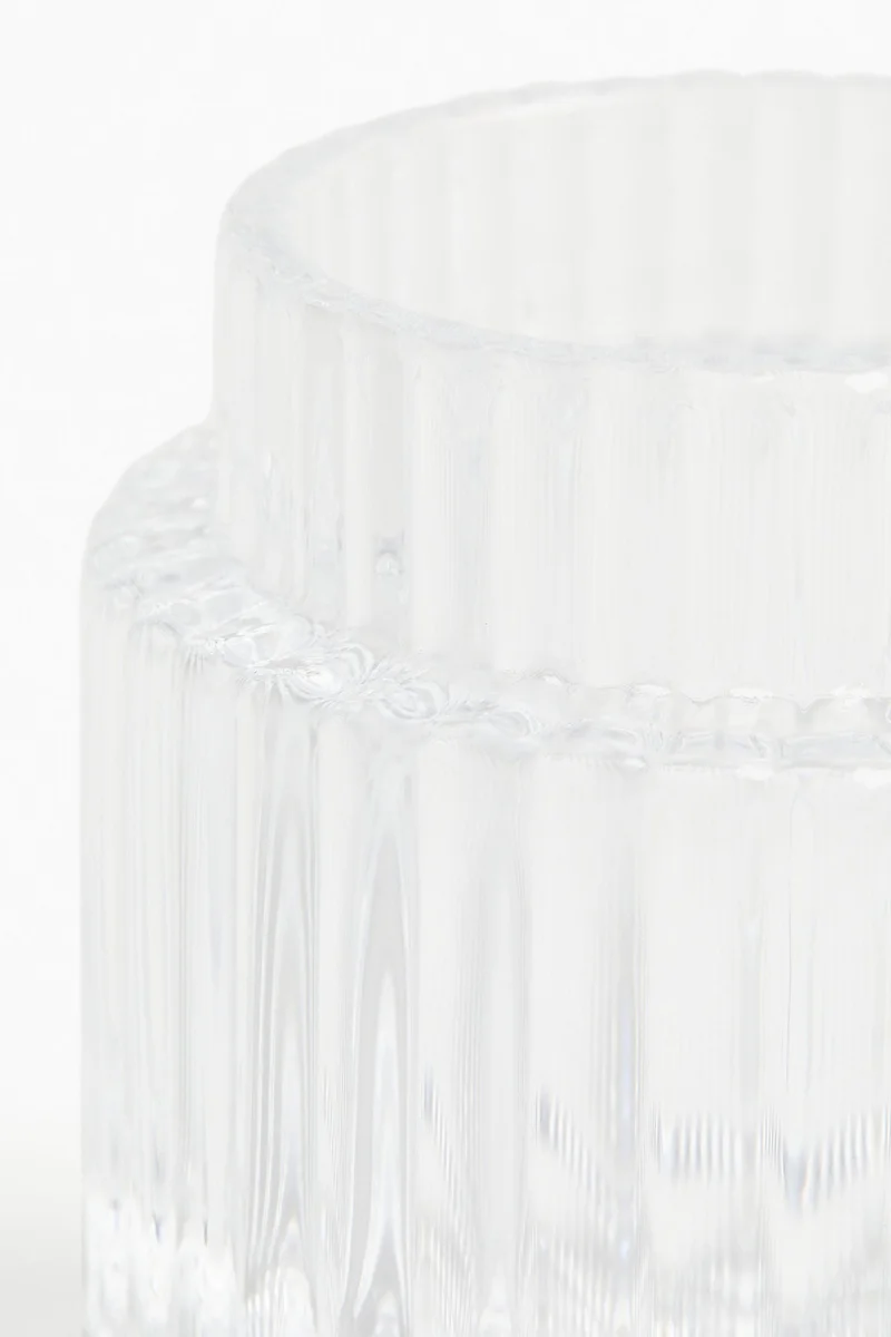 H&M Glass Candle Holder