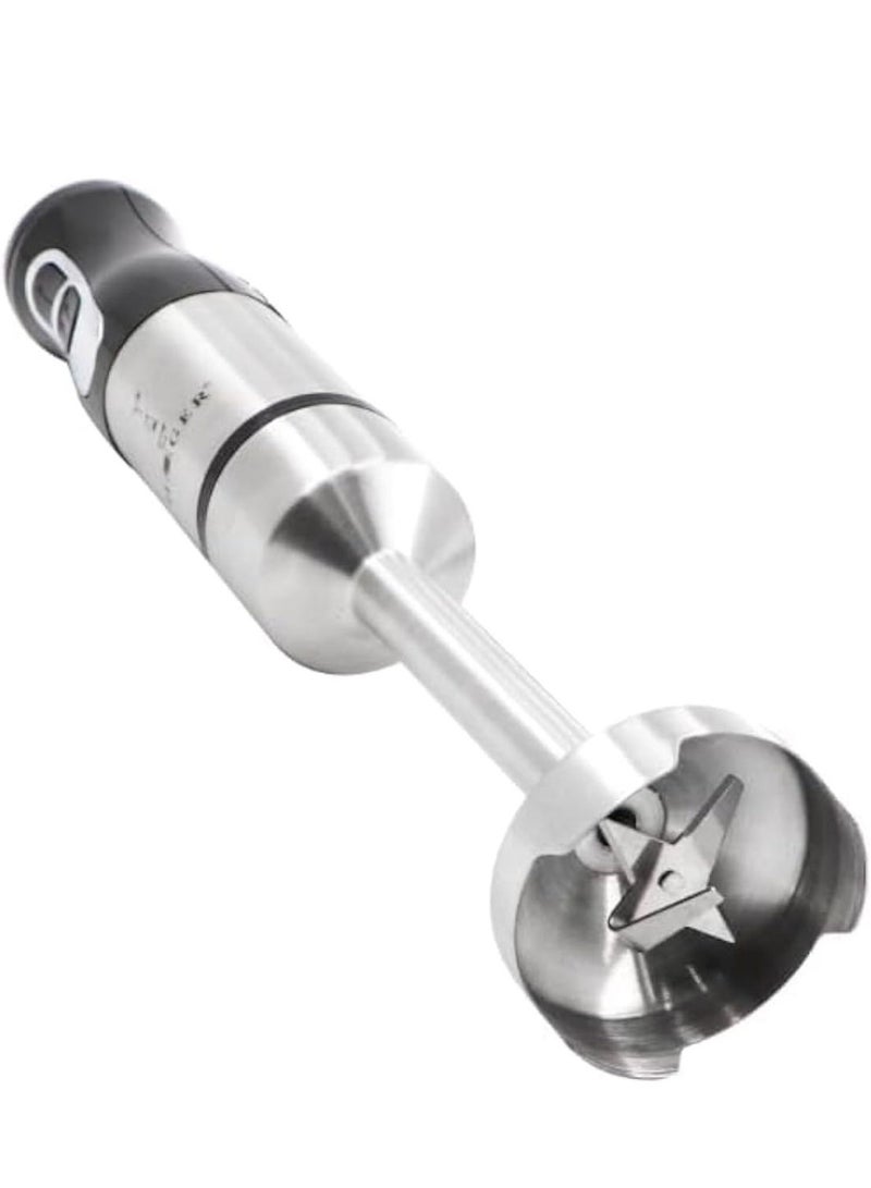 RAF Hand Blender R.278, a kitchen essential designed for culinary perfection. With a powerful 800W motor and two-speed settings (13000 – 15000 RPM), this hand blender ensures efficient blending for soups, juices, vegetable puree, and smoothies. - Image 1