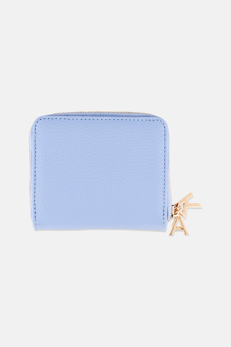 ANNE KLEIN Women Brand Logo Purpose Wallet, Slate Blue - Image 2