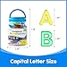 Odoorgames 52 Pcs Translucent Capital Letters Light Table Toys Manipulatives and Accessories for Enhanced Learning Fun - Image 4