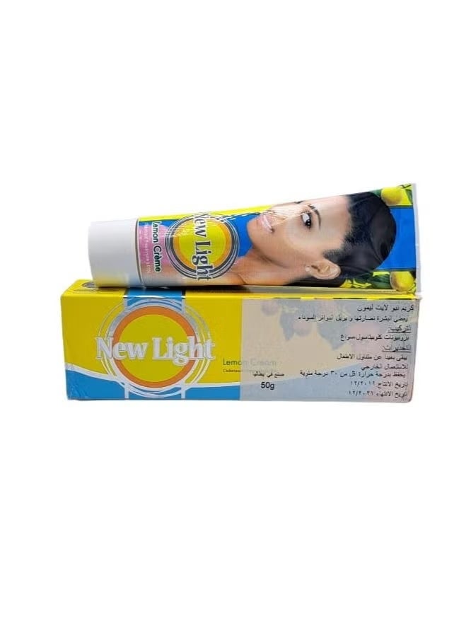نيو لايت كريم الليمون 50 جم