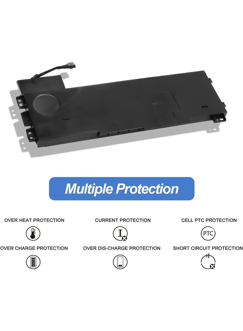 زيكسين بطارية كمبيوتر محمول جديدة VV09XL لسلسلة محطات العمل المحمولة HP ZBook 15 G3 G4 HSTNN-DB7D HSTNN-C87C 808398-2B1 808398-2C1 808452-001 808452-002 808452-005 808398-2C2 VV09090XL - Image 4
