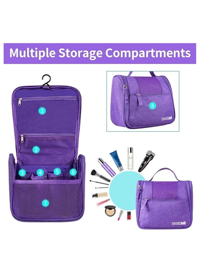 Multifunctional Travel Organizer Bag Cosmetic Toiletry Makeup Shaving Bag for Men Women Hanging Toiletry Organizer Travel Bag - Image 3