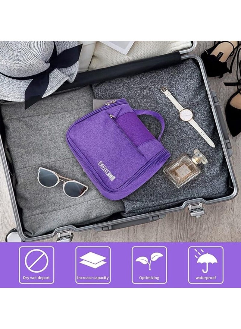 Multifunctional Travel Organizer Bag Cosmetic Toiletry Makeup Shaving Bag for Men Women Hanging Toiletry Organizer Travel Bag - Image 5