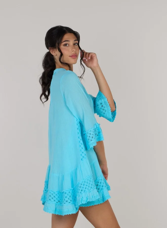 Just Nature Freedom Tunic - Light Turquoise