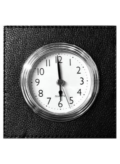 Vitacelli Table Clocks Modern Leather Creative Desk Clock Living Room Decoration Table Clock Watch 