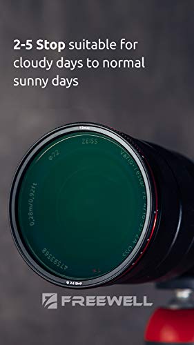 Freewell 82mm Threaded Hard Stop Variable ND Filter Standard Day 2 to 5 Stop - Image 2