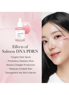 Medicube Medicube Pdrn Pink Peptide Serum, Pdrn (Sodium DNA) 1%, 5 Types Peptide Complex, Salmon DNA Pdrn Pink Peptide Serum, Pink Glow Serum for Dark Spots, 30 ml / 1.01 fl. oz.  - Image 4