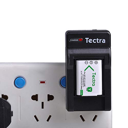Tectra 2-Pack Battery and Charger Kit for NP-BY1 EN-EL11 LI-60B D-Li78 Compatible with Nikon Coolpix S550 S560 Sony Action Cam Mini HDR-AZ1VR AZ1 AZ1V AZ1VR Olympus FE-370 - Image 4