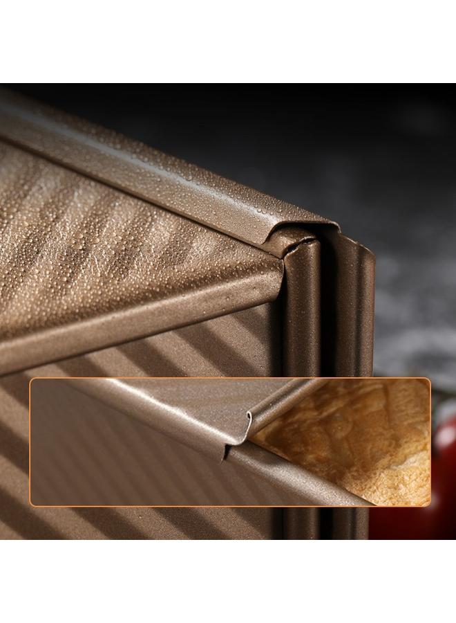 Bluejw 450g Toast Mold With Lid Rectangular Toast Box Oven Tray Bread Cake Mold Oven Household - Image 5