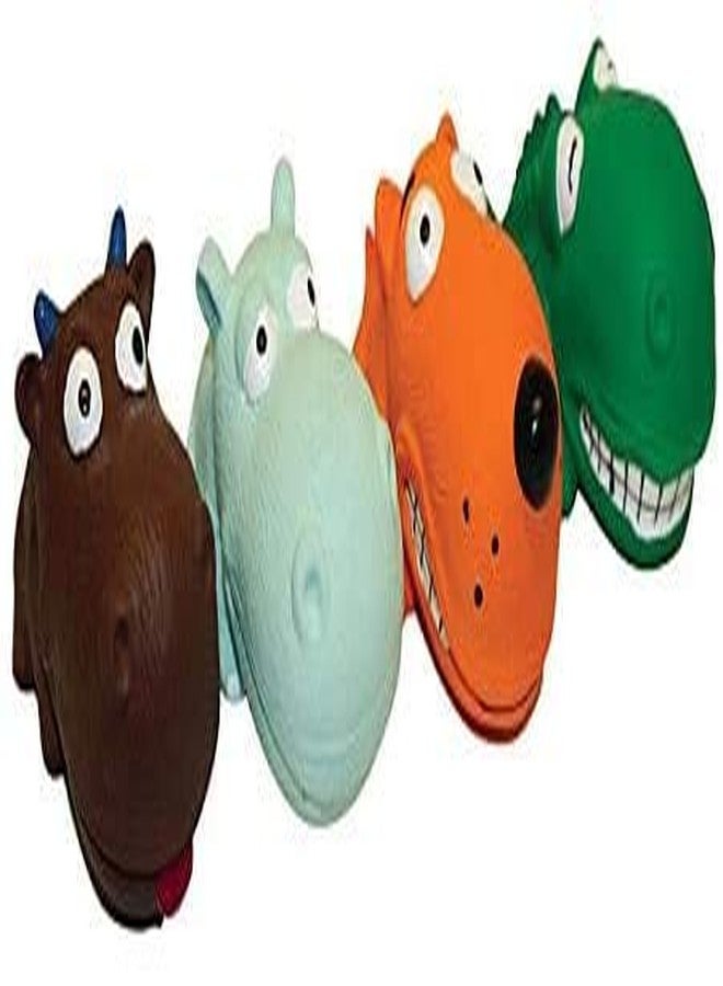 MultiPet Mini Latex Animals Dog Toy Assorted Colors Size:Pack of 6 - Image 2