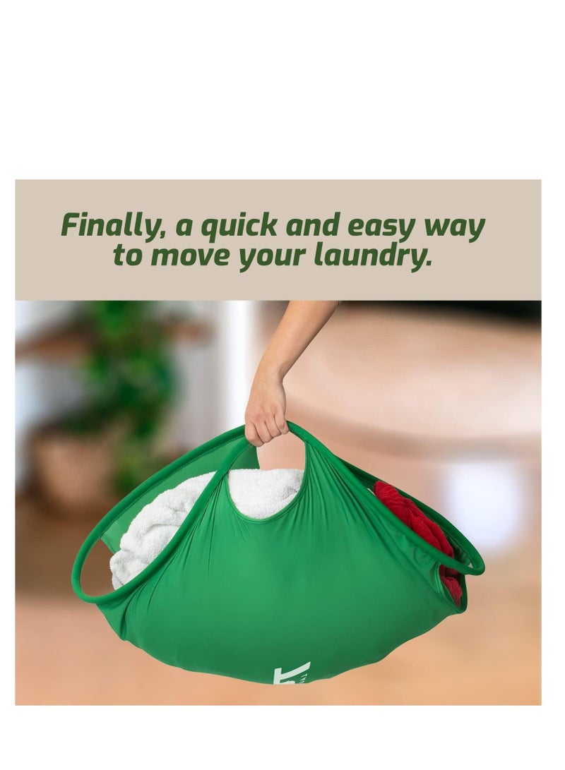 Popup Laundry Hamper, Innovative Laundry Basket, Portable Laundry Bag, Collapsible for Storage (26 inches) - Image 4