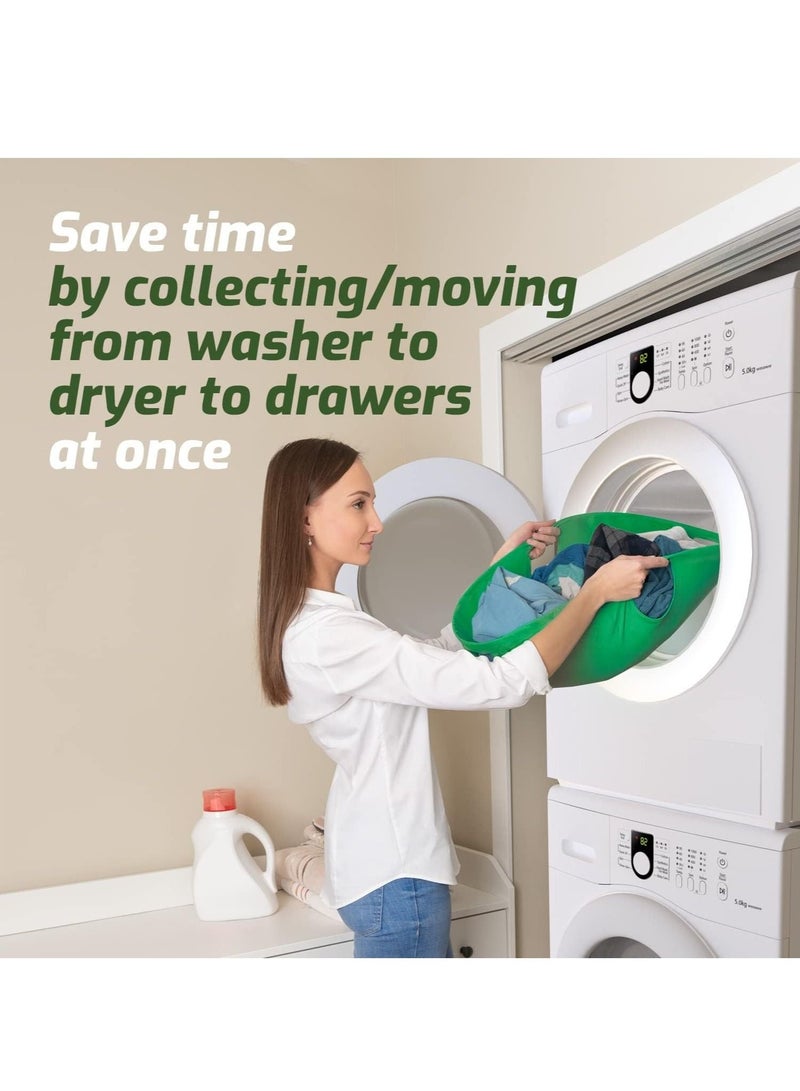 Popup Laundry Hamper, Innovative Laundry Basket, Portable Laundry Bag, Collapsible for Storage (26 inches) - Image 2