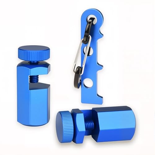Volpeblu Tall Stair Gauges for Framing Square with Holder and Hook, Framing Jig for Speed Square, Framing Square Stops for Circular Saw & Carpentry Squares - Image 1