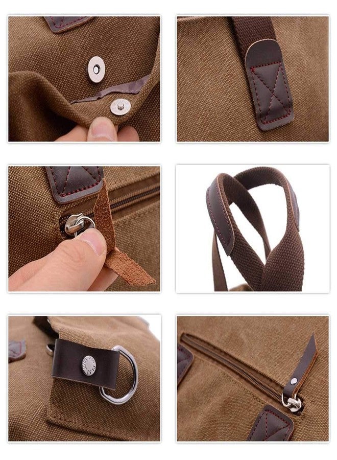 ToLFE Women Top Handle Satchel Handbags Tote Purse Shoulder Bag (Medium: (L) 13.78" x(W) 3.94" x(H) 11.02", Green) - Image 5