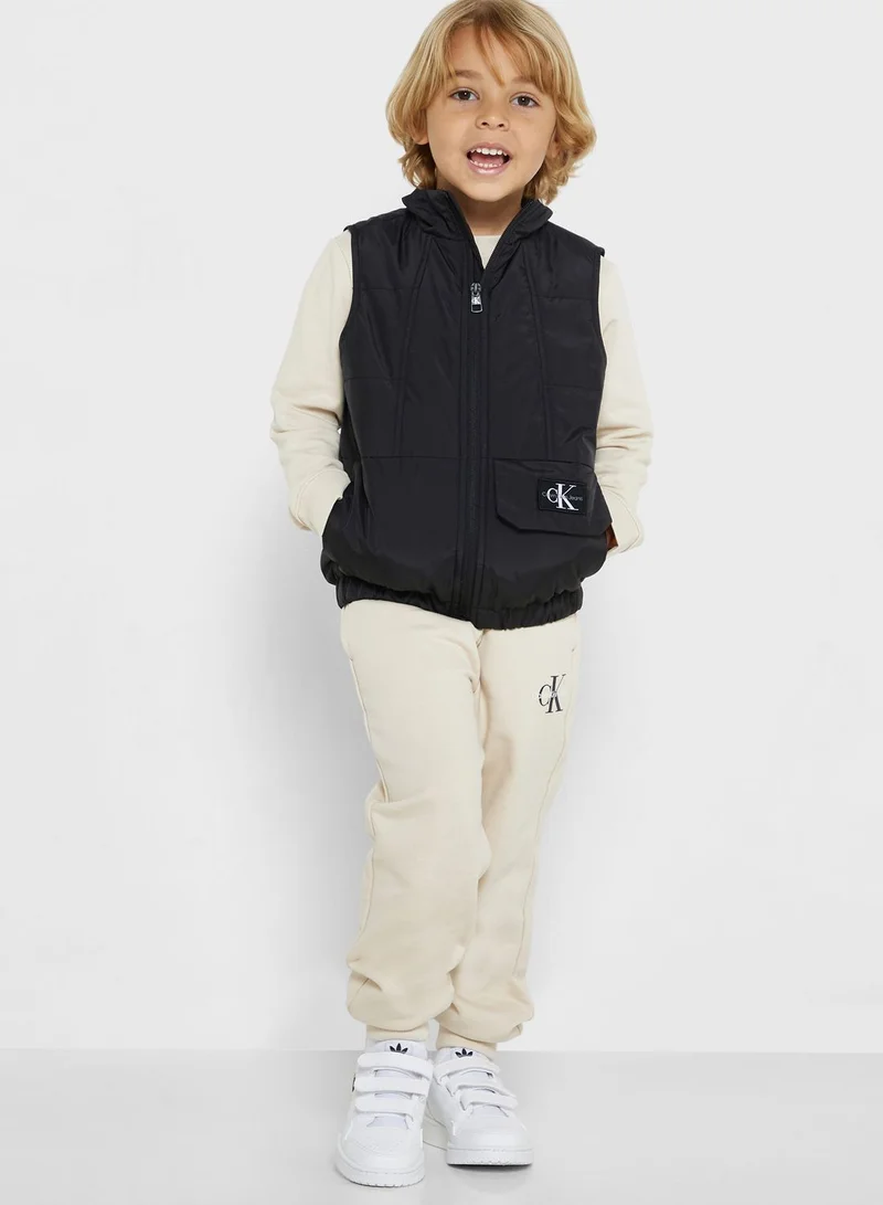 Calvin Klein Jeans Kids Logo Badge Vest