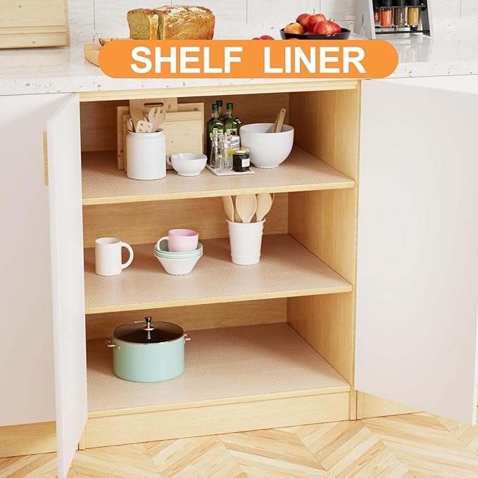 ElastPro 50 cm x 20 m EVA Anti Slip MatSheet for Kitchen Drawers Wardrobe Shelves Cupboard Liners Fridge - Image 3