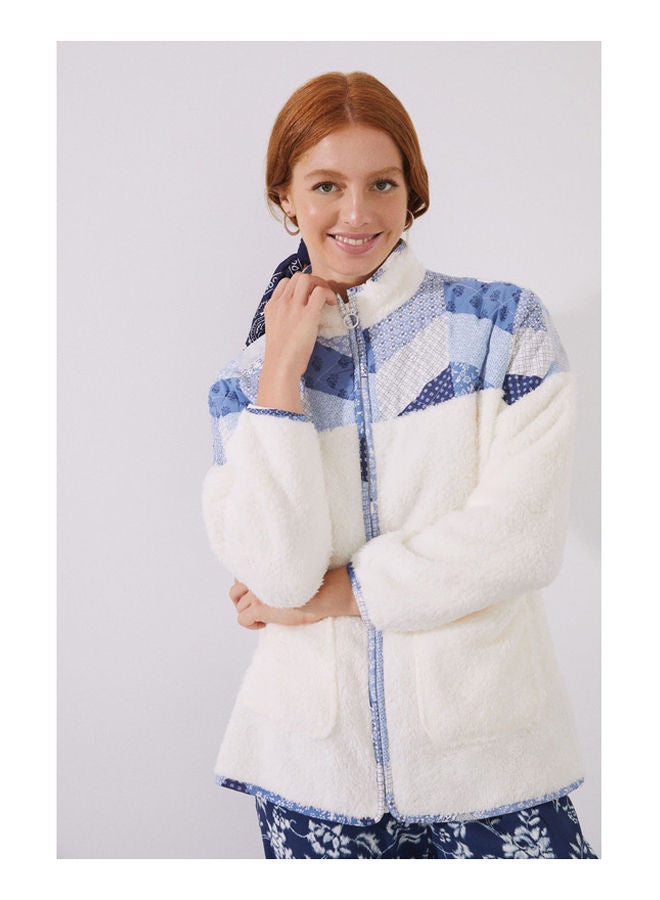 women'secret Patchwork fur jacket - Image 1