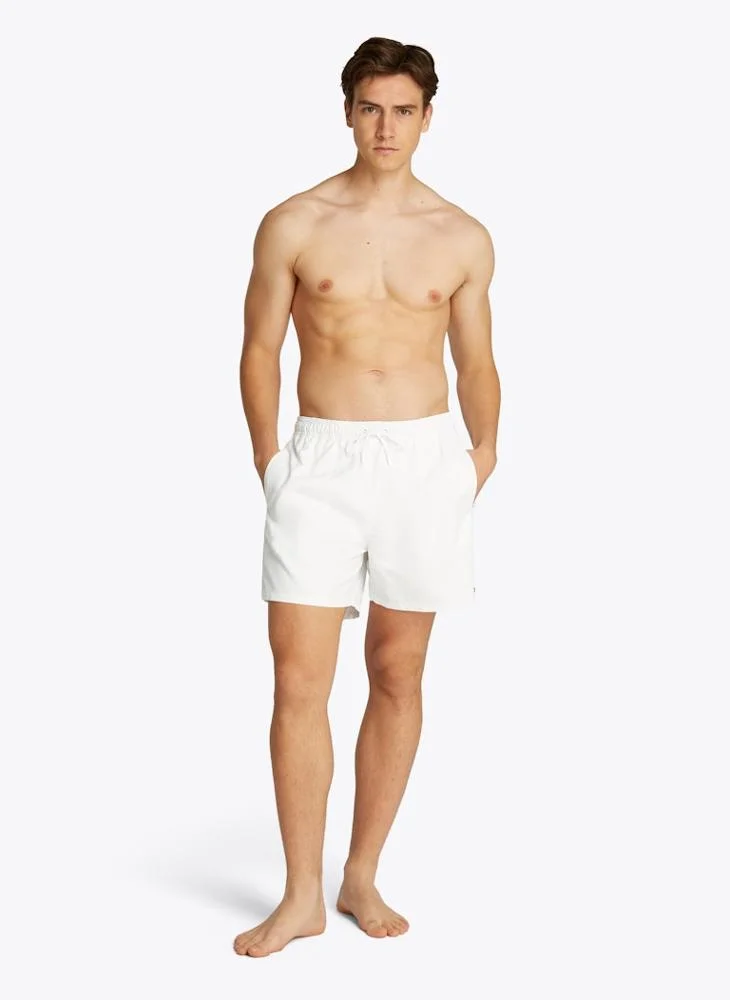 TOMMY HILFIGER Medium Length Drawstring Swim Trunks
