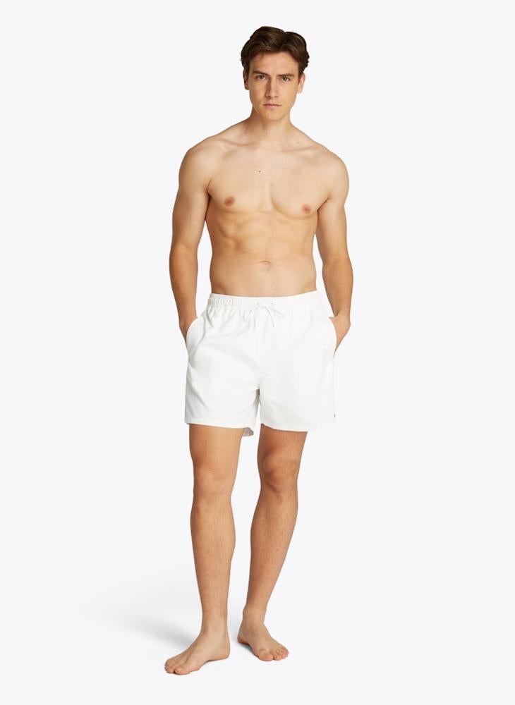 TOMMY HILFIGER Medium Length Drawstring Swim Trunks  - Image 4