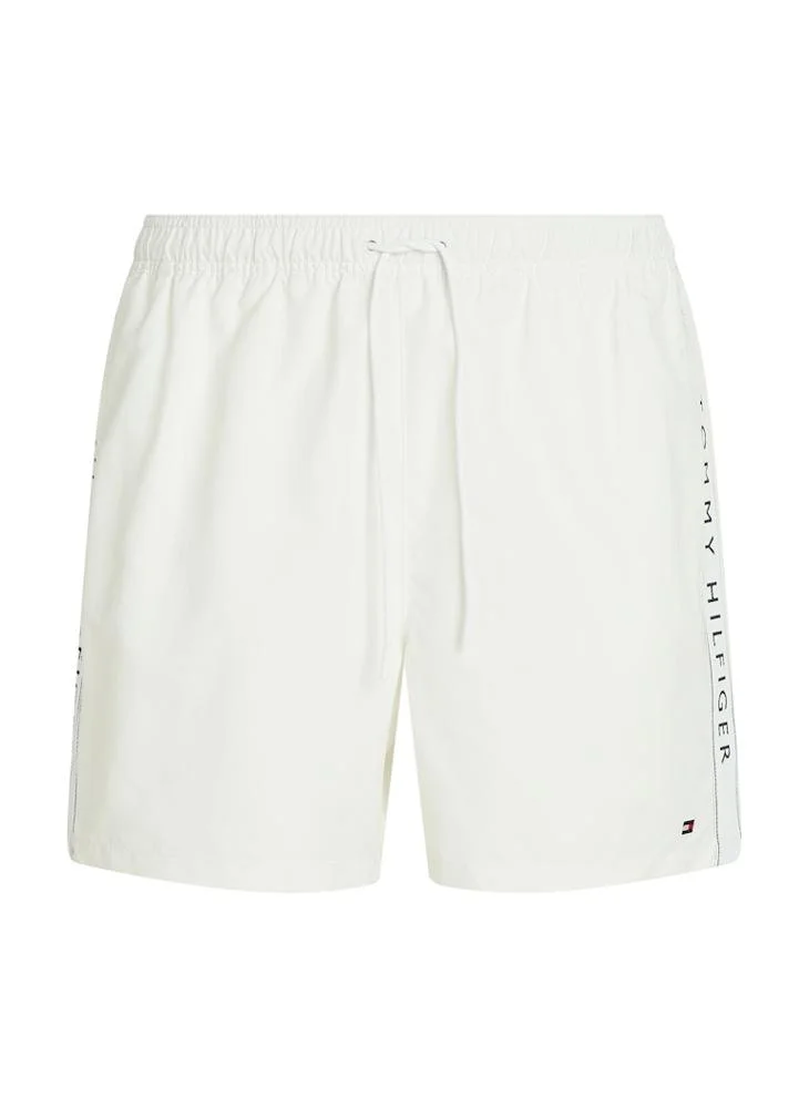 TOMMY HILFIGER Medium Length Drawstring Swim Trunks