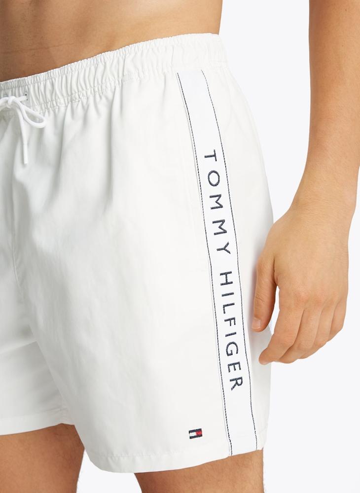 TOMMY HILFIGER Medium Length Drawstring Swim Trunks  - Image 3
