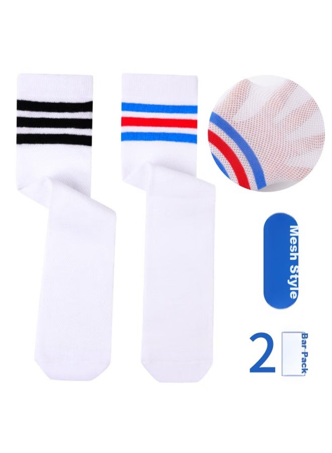 Smart Friends Zhiyou Children's Mid-calf Socks, Girls And Boys Cotton Over-knee Long Socks, Spring And Autumn Girls' Long Socks, High Socks, Sports Soccer Socks - Image 2
