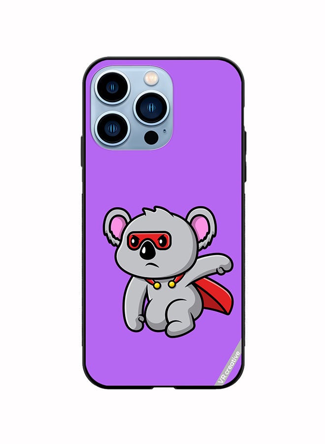 VR CREATIVE Protective Case Cover For Apple iPhone 14 Pro Max Hero Coala Design Multicolour - Image 1