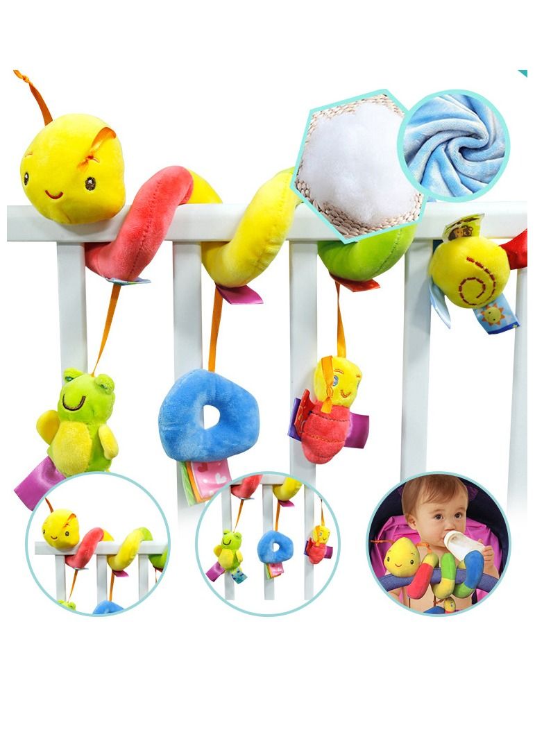 Kid Baby Crib Pram Hanging Rattles Spiral Stroller Car Seat Toy  - Image 4