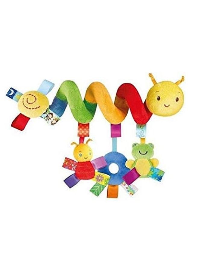 Kid Baby Crib Pram Hanging Rattles Spiral Stroller Car Seat Toy  - Image 1
