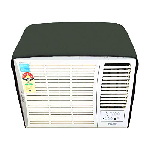 Lithara Waterproof Printed AC Cover for O General AXGT18FHTA - 1.5 ton ac | All Weather Cover | Elastic Stretchable | (Green) - Image 2