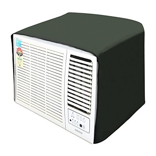 Lithara Waterproof Printed AC Cover for O General AXGT18FHTA - 1.5 ton ac | All Weather Cover | Elastic Stretchable | (Green) - Image 1