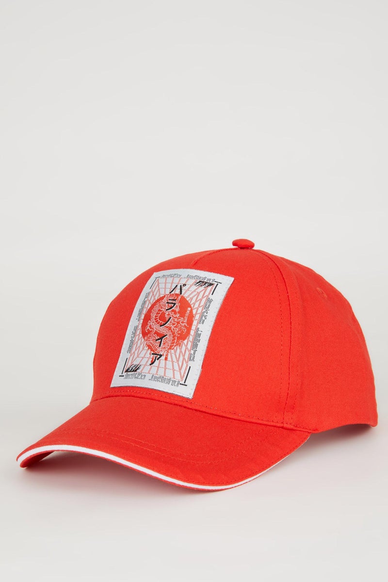 DeFacto Red Boy Boy Cotton Hat Casual - Image 2