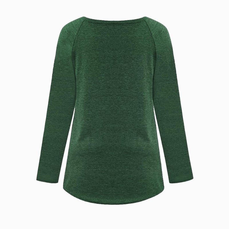 KKG Womens St Patricks Day Shirts Shamrock Long Tunics or Tops to Wear with Leggings Plus Size, Loose Fit Long Sleeves - Image 5