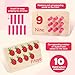 Gserin Wooden Counting Numbers Peg Board for Kids Montessori Math Toy for Toddlers Math Manipulatives Preschool Early Learning Educational Materials for Kids 3 4 5 6 7 - Image 3