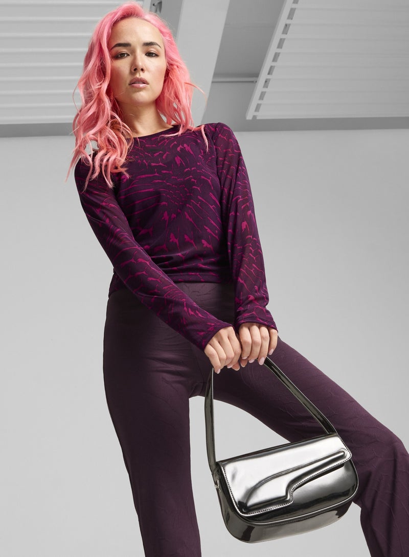 PUMA Womens Black Hobo Bag - Image 4