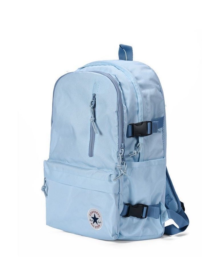 CONVERSE School Season Converse Classic Vertical Zipper Backpack - Large Capacity Laptop Bag - Image 2