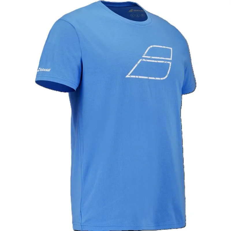 بابولات BABOLAT TENNIS EXERCISE TSHIRT, 4MS26445, BLUE, M