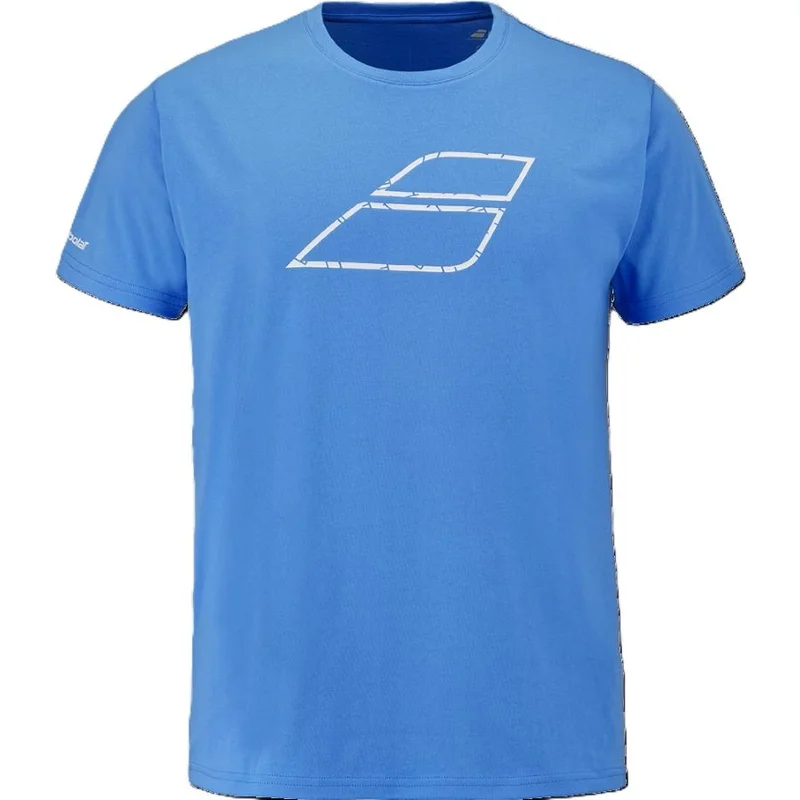 بابولات BABOLAT TENNIS EXERCISE TSHIRT, 4MS26445, BLUE, M