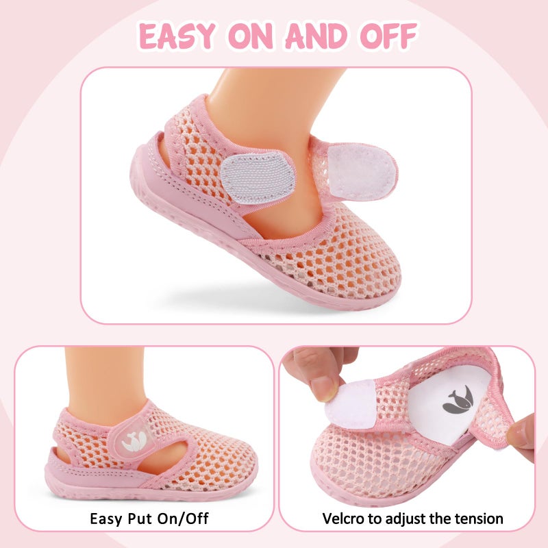 FEETCITY Baby Girl Boys Sandals Slippers Infant First Walker Shoes Summer Crib Shoes - Image 3