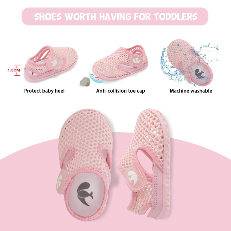 FEETCITY Baby Girl Boys Sandals Slippers Infant First Walker Shoes Summer Crib Shoes - Image 4