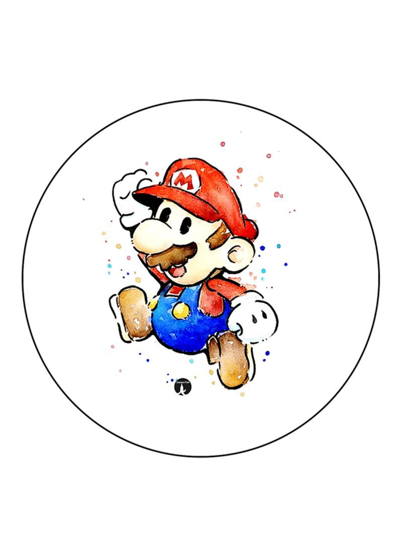 RKN Video Game Super Mario Printed Mouse Pad  Multicolour