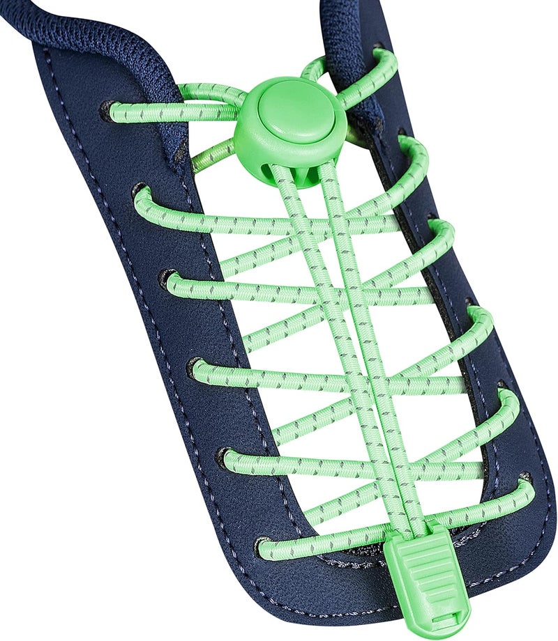 iLiveX No Tie Shoelaces - Elastic Shoe Laces - Lock Shoelaces for Sneakers - One Size Fits All for Adults and Kids - Image 1