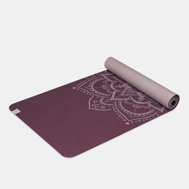 Gaiam TPE Performance Printed Yoga Mat (6mm)