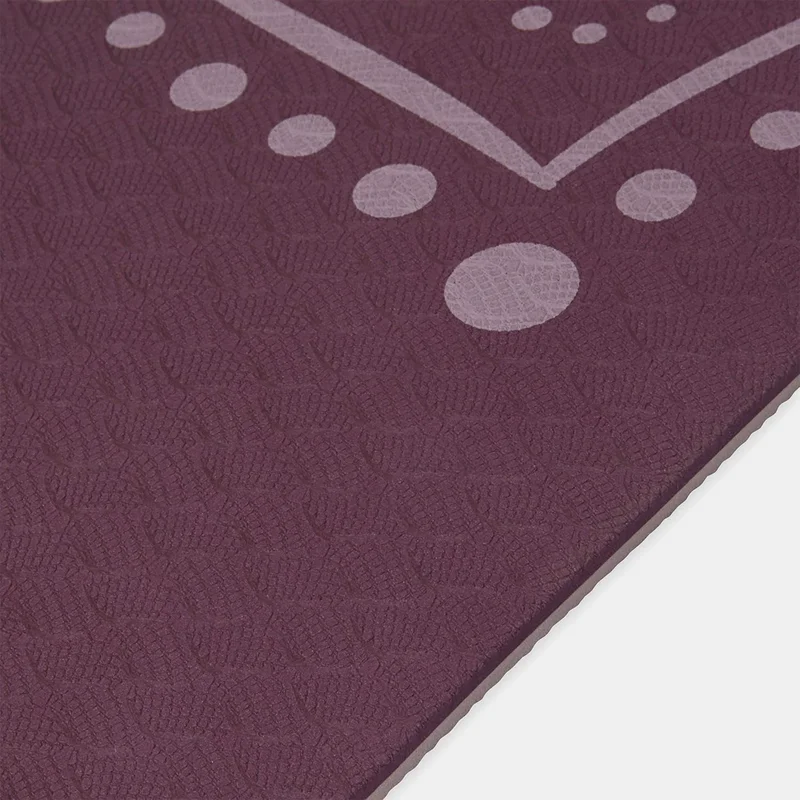 Gaiam TPE Performance Printed Yoga Mat (6mm)