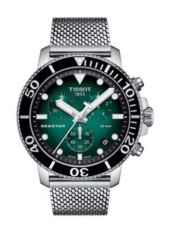 TISSOT Seastar 1000 Men's Swiss Quartz Watch 45.5mm T120.417.11.091.00